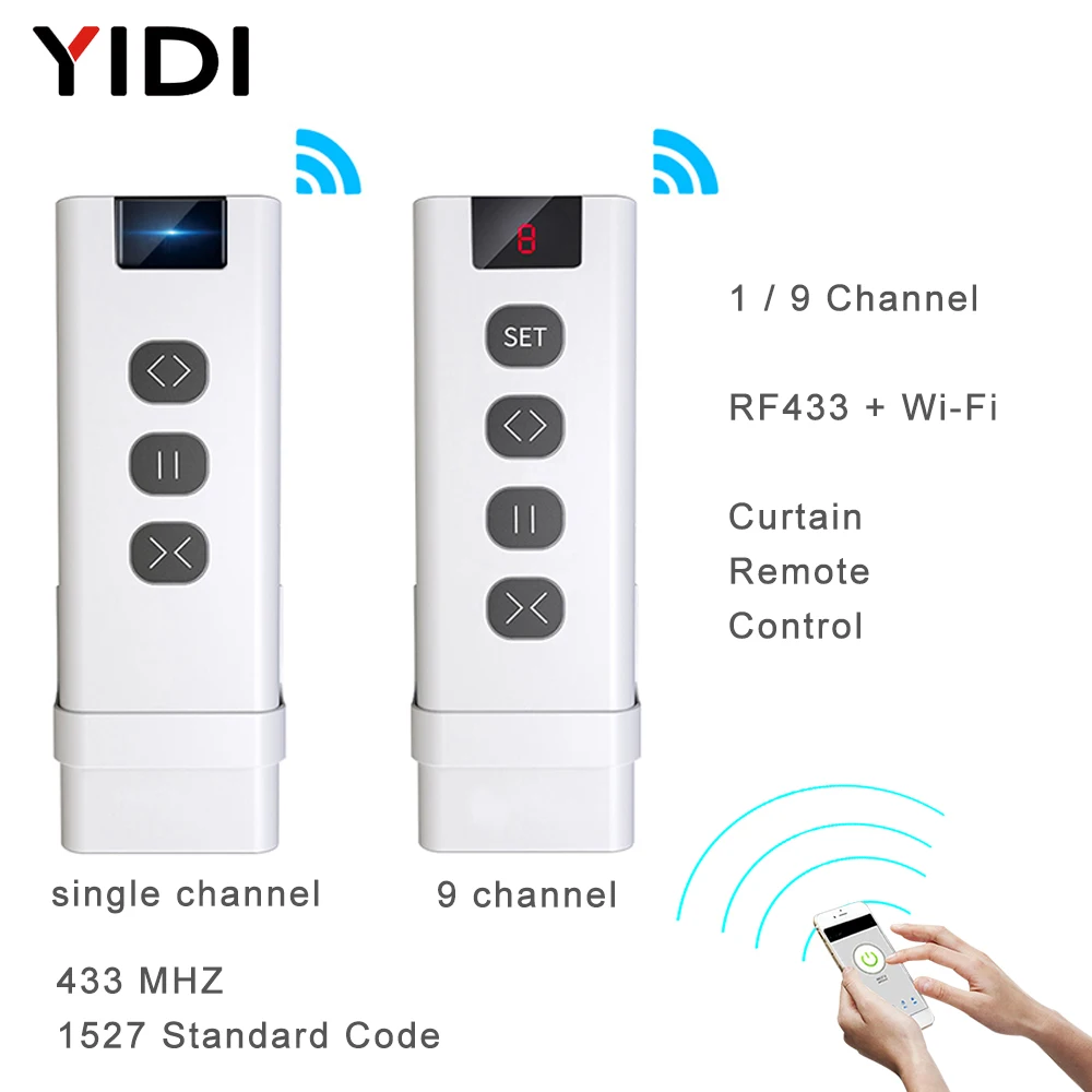 Ir Remote Module - 9 /1 Channel RF433 Remote Control