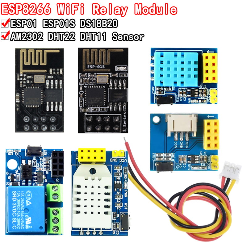 ESP8266 5V WiFi relay module D - Ds18B20 评论和价格