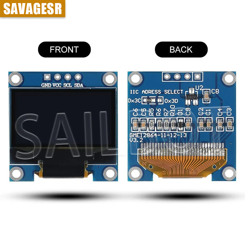 1-10PCS 0.96 Inch OLED Display - Ssd1306 评论和价格