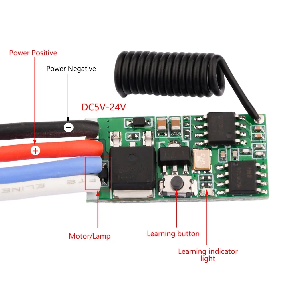 DC 3.7V-24V 433MHz Mini Wirele - Joystick Module 评论和价格