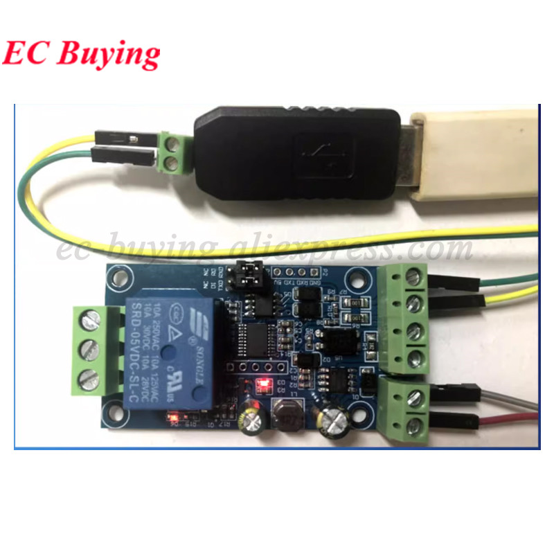 Modbus RTU Relay Module 1 2 4  - Relay Module 4 Channel 评论和价格