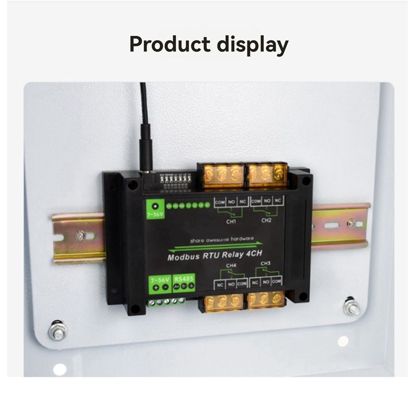 A74E-DIN-Rail 4 Channel Relay  - Relay Module 4 Channel 评论和价格