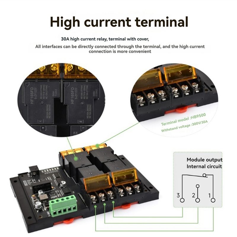 A74E-DIN-Rail 4 Channel Relay  - Relay Module 4 Channel 评论和价格