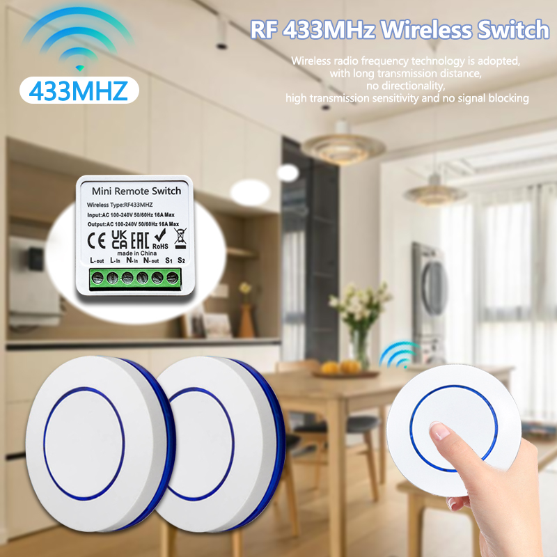 433HMz Wireless Light Switch 1 - Joystick Module 评论和价格