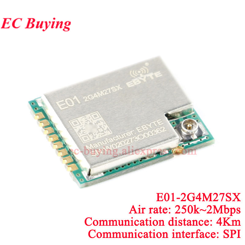 10Pcs/1pc E01-2G4M27SX ML01SP4 - Nrf24L01 评论和价格