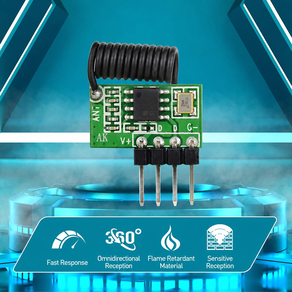 315MHz/433MHz Superheterodyne  - Ir Remote Module 评论和价格