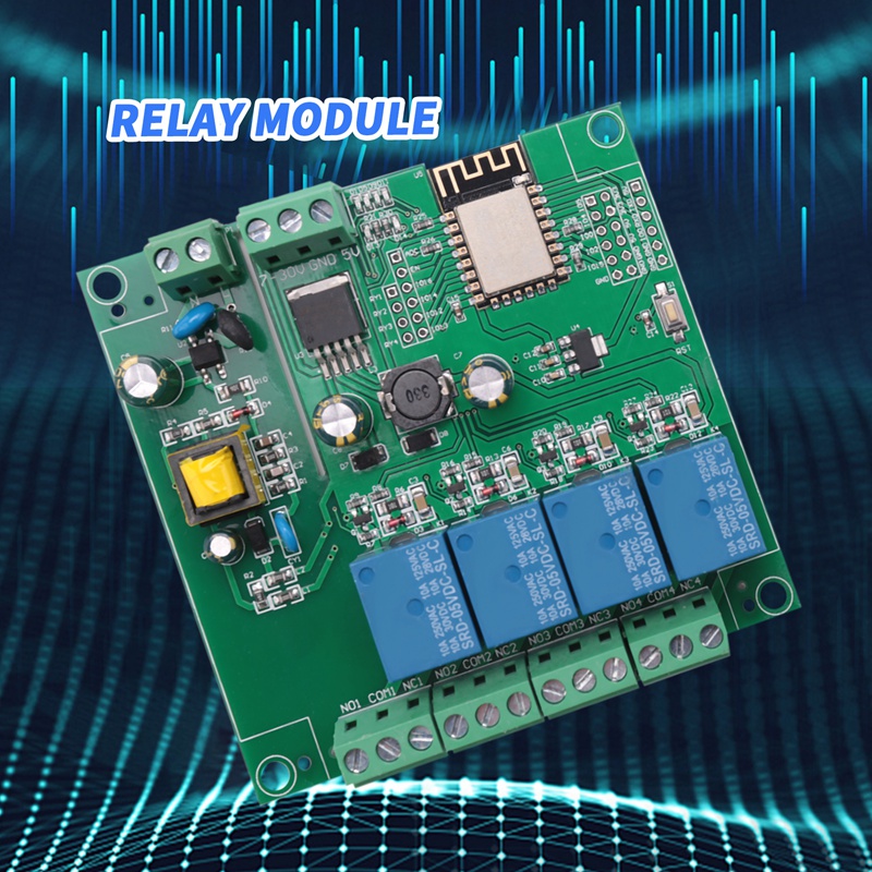 ESP8266 Wireless WIFI 4 Channe - Relay Module 4 Channel 评论和价格