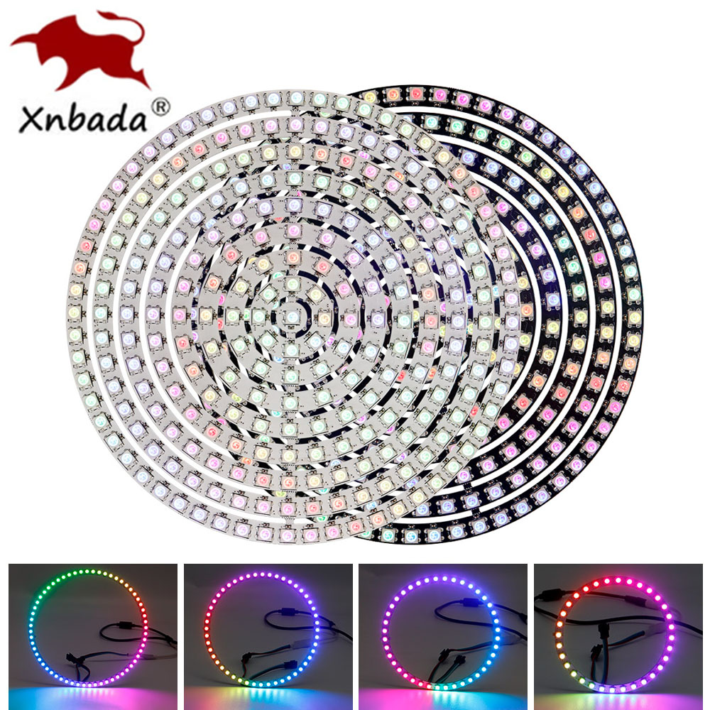 WS2812B RGBIC LED Ring Individ - Neopixel 评论和价格