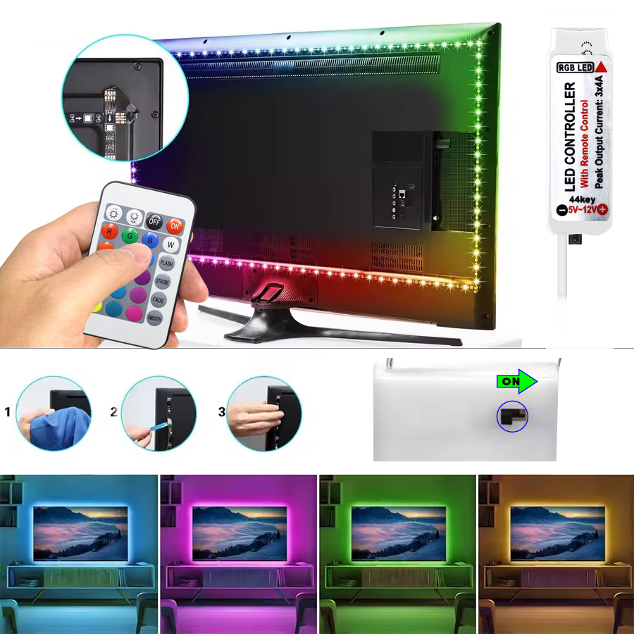 Lqhzmyy 1 Roll of Rgb Led Ligh - Ir Remote Module 评论和价格