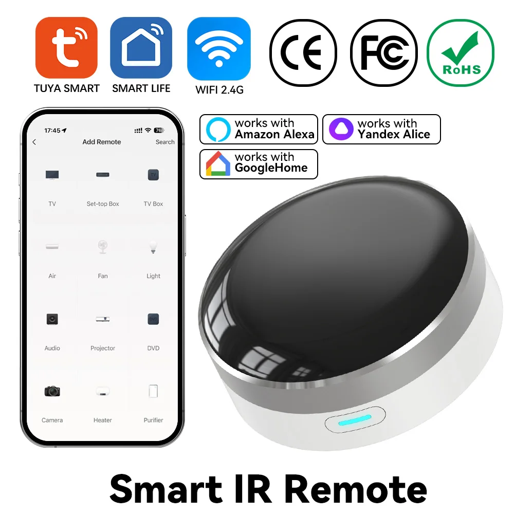 YFK WiFi Smart IR Blaster Univ - Ir Remote Module 评论和价格