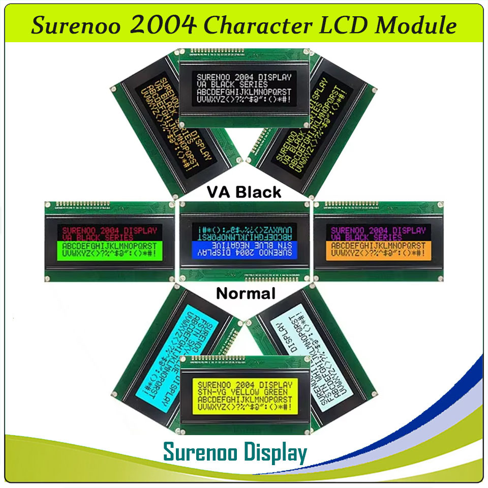 Surenoo 204 20X4 2004 Characte - Lcd 1602 评论和价格